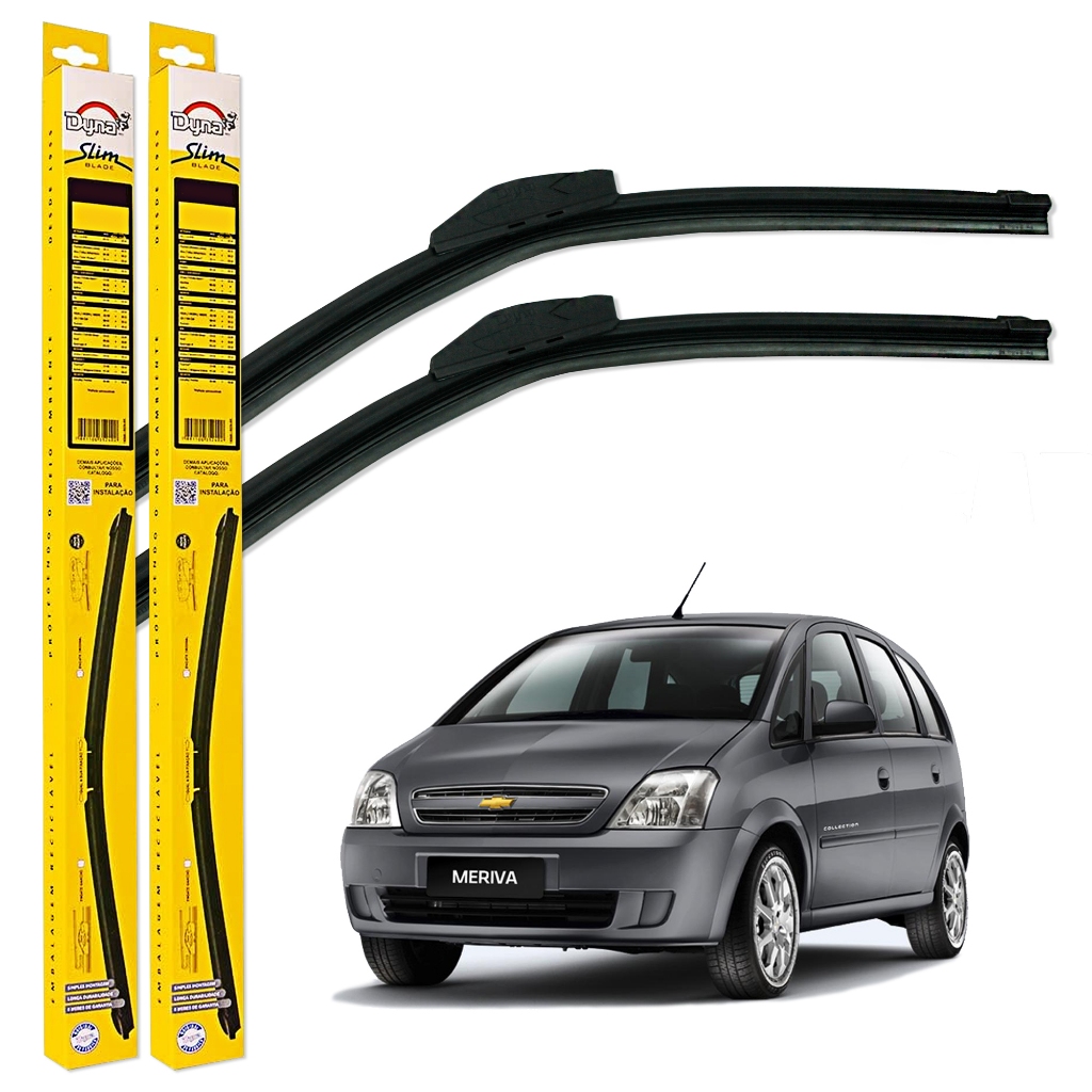 Par Palhetas Originais Dyna Limpador Parabrisa Encaixe Gancho - Escolha o seu Veículo em Oferta na Shopee