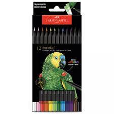 Lápis de Cor Supersoft 12 Cores Vivas 210710 FABER-CASTELL em Oferta na Shopee