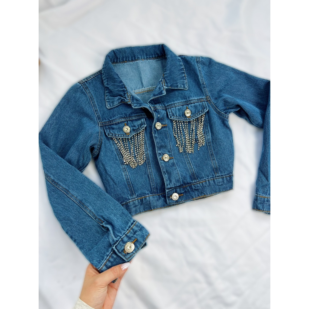 Jaqueta Feminina com Brilho - Comprar com Melhor Preço em Jaquetas, Casacos e Coletes