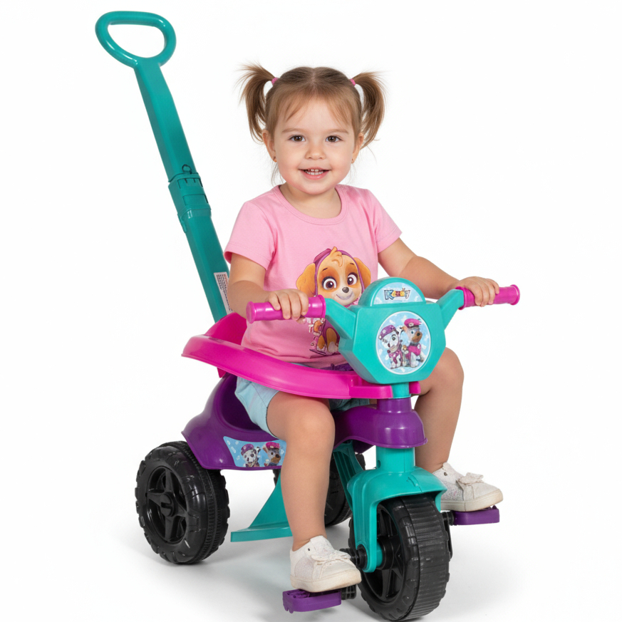 Motoca Completa 2025 ORIGINAL - Certficado Inmetro - Apoio, Protetor, Haste  e Pedal QUEEN SHOP