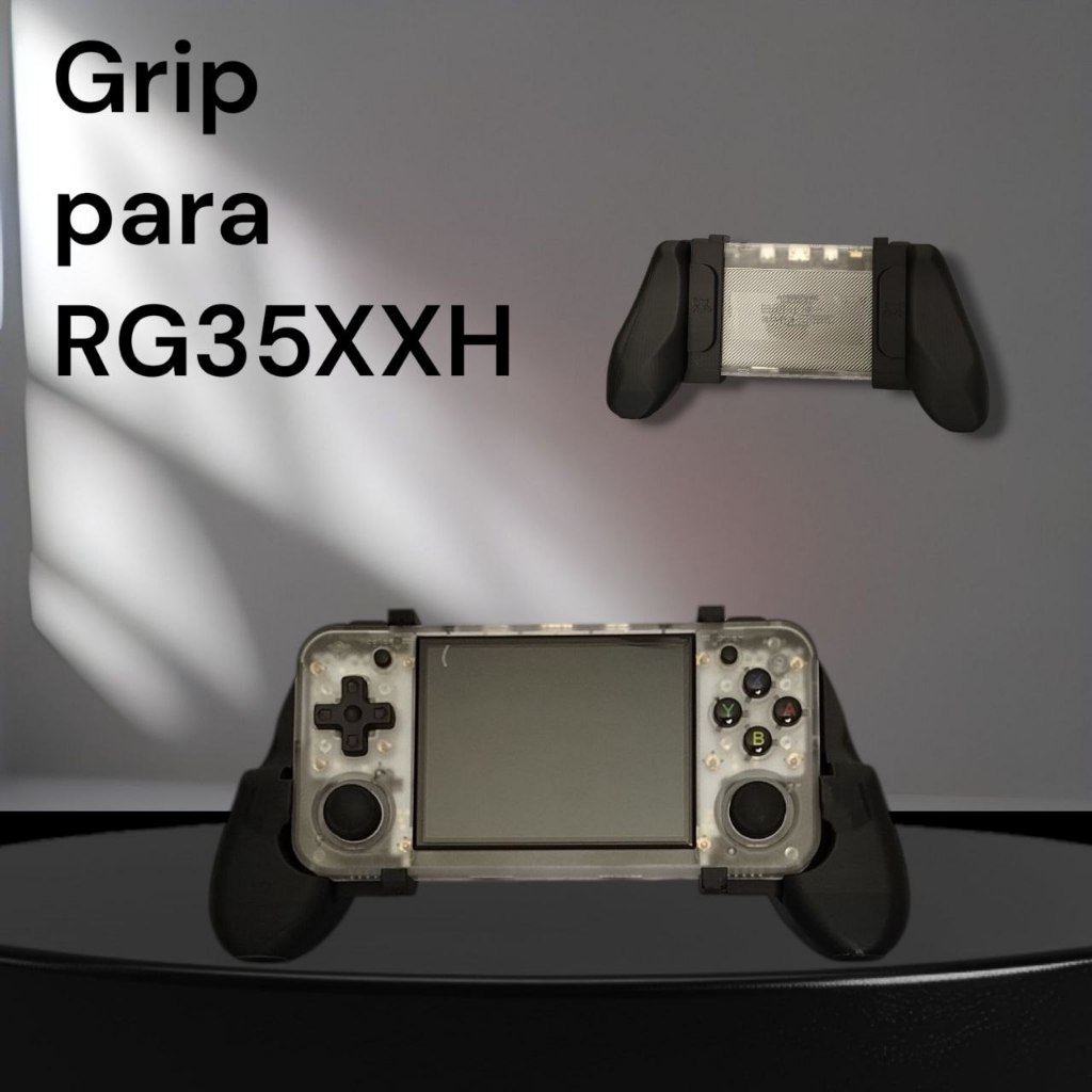 Grip para RG35XX H – Mais Conforto no seu Console Retro em Oferta na Shopee