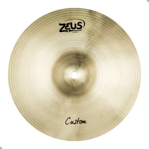 Prato De Bateria Zeus Custom Efeito Splash 6 Polegadas Zcs6 Liga B20