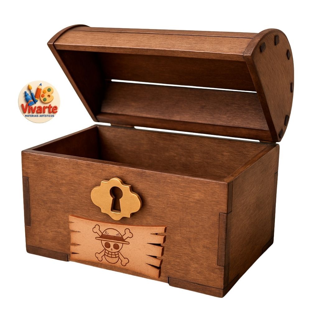 Kit Mini Baús Lembrancinha Festa Personalizado One Piece em Oferta na Shopee