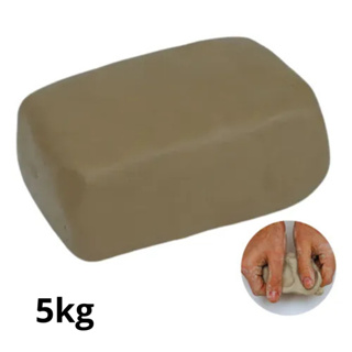 Argila Natural 1,2,3,4,5kg Escolar Artesanato Cerâmica Promoção em Oferta na Shopee