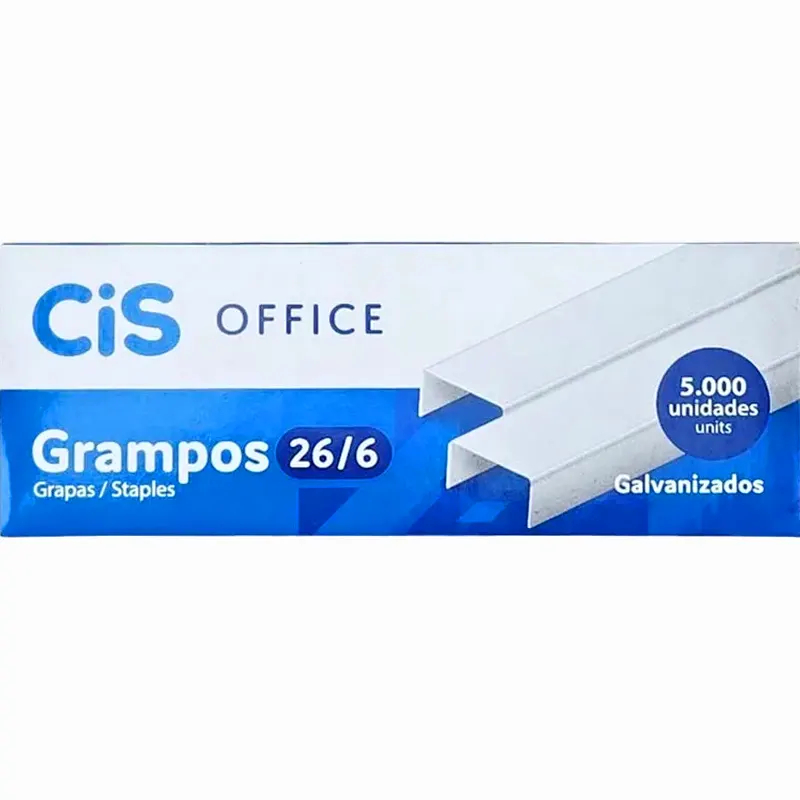 GRAMPO GALVANIZADO 26/06 CIS C/5000