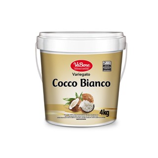 Variegato Cocco Bianco Vabene Mescla Recheio Creme De Chocolate Branco Com raspas de Coco e Castanhas 4kg em Oferta na Shopee