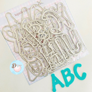 Faca de Corte Embossing - Alfabeto 5cm para Scrapbooking, EVA, Feltro e Artesanato em Oferta na Shopee