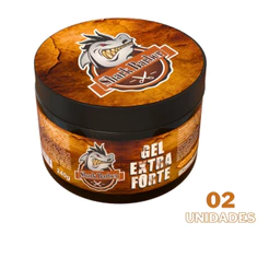 KIT C/2 UN GEL EXTRA FORTE SHARK BARBER 240G