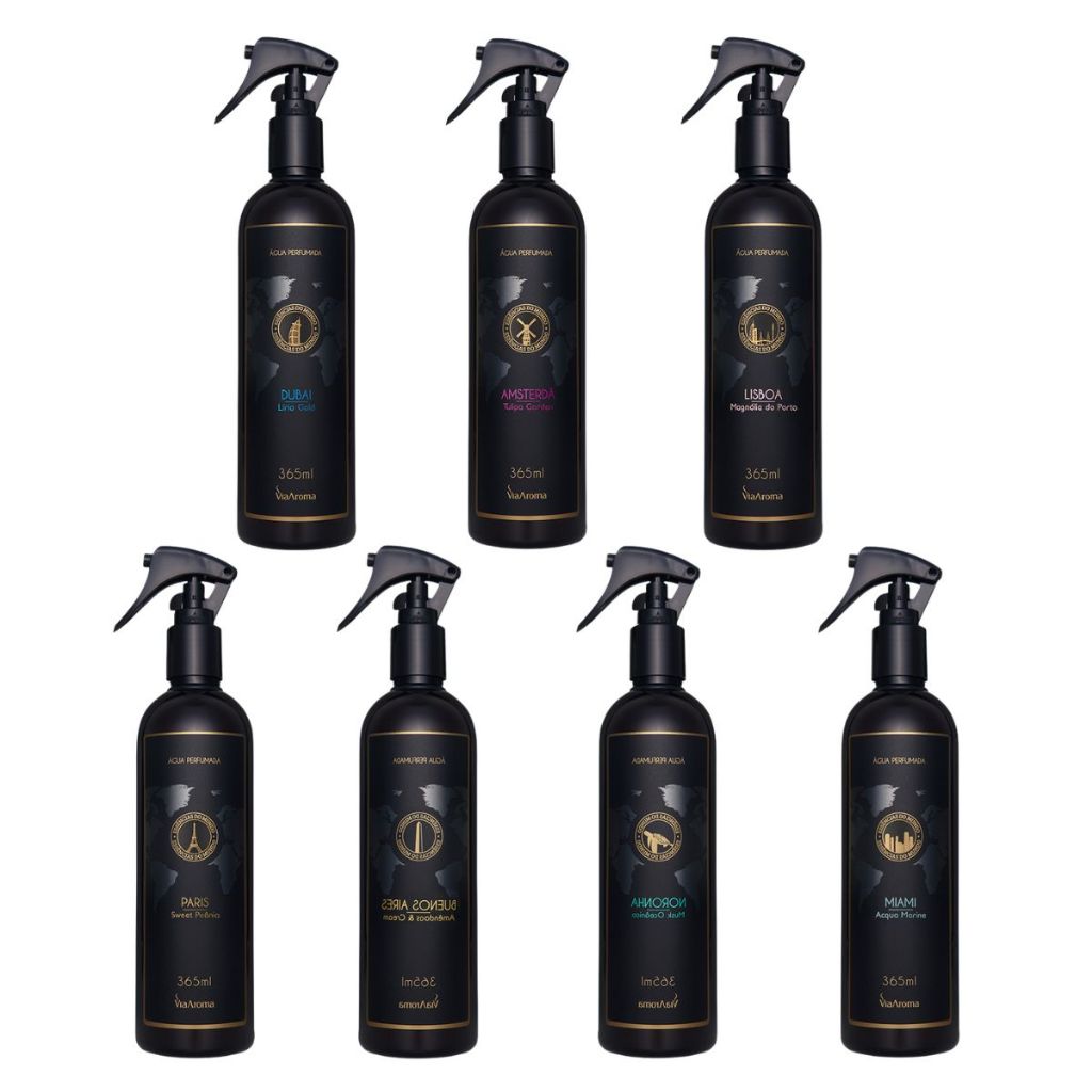 Água Perfumada Linha Mundo Via Aroma -365ml em Oferta na Shopee