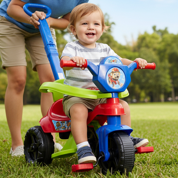 Triciclo Infantil + Game Aplicativo 3D 🚴‍♂️ Menino 2025: Conjunto Completo Motoca C/ Inmetro em Oferta na Shopee