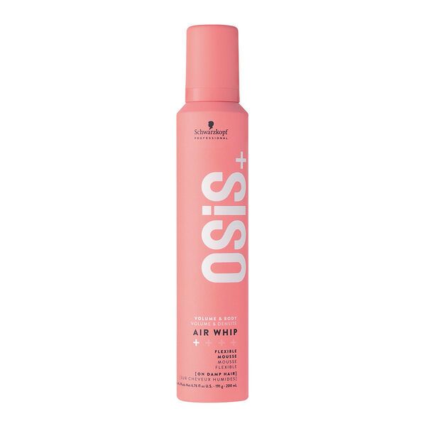 Espuma / mousse Schwarzkopf OSiS Air Whip 200ml – Fixação Leve e Proteção Térmica