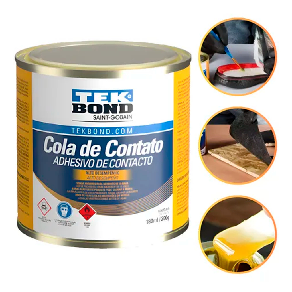 Cola de Contato 200g Tekbond em Oferta na Shopee