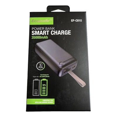 Carregador Portatil Ecopower EP-C500 5200mAh 3 em 1