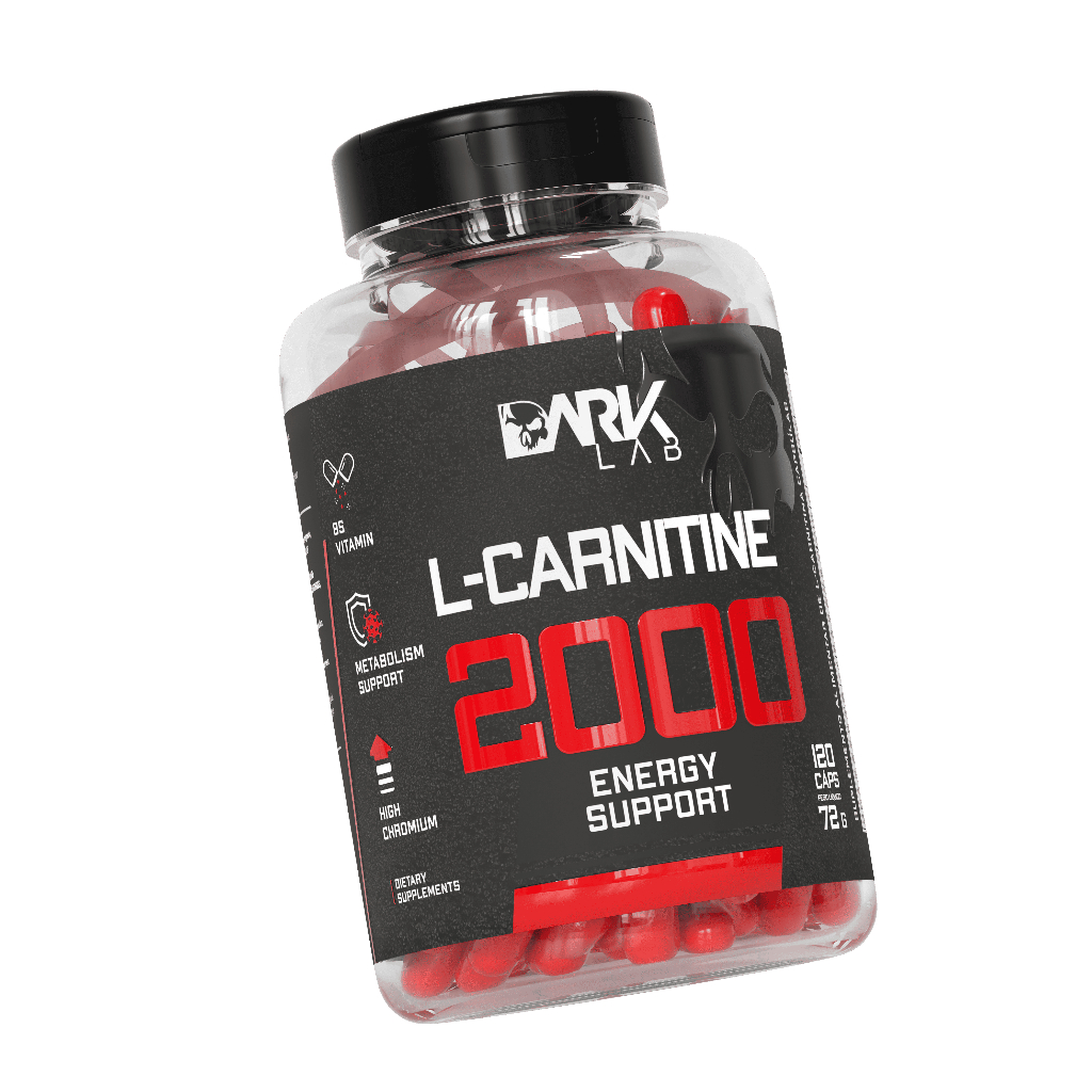 L Carnitina 2000mg Energy Support 120 Cápsulas Dark Lab - L-Carnitine 2000 · foto 2