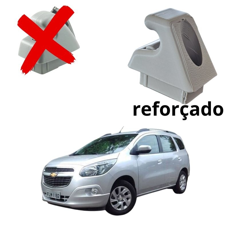 Suporte do quebrasol da Spin Cobalt Onix, reforçado melhor que original envio original