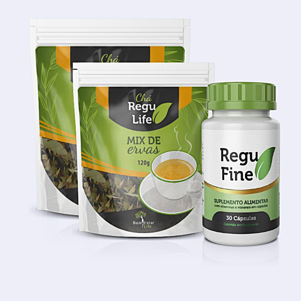 Regu Fine + 2 Chás Regu Life