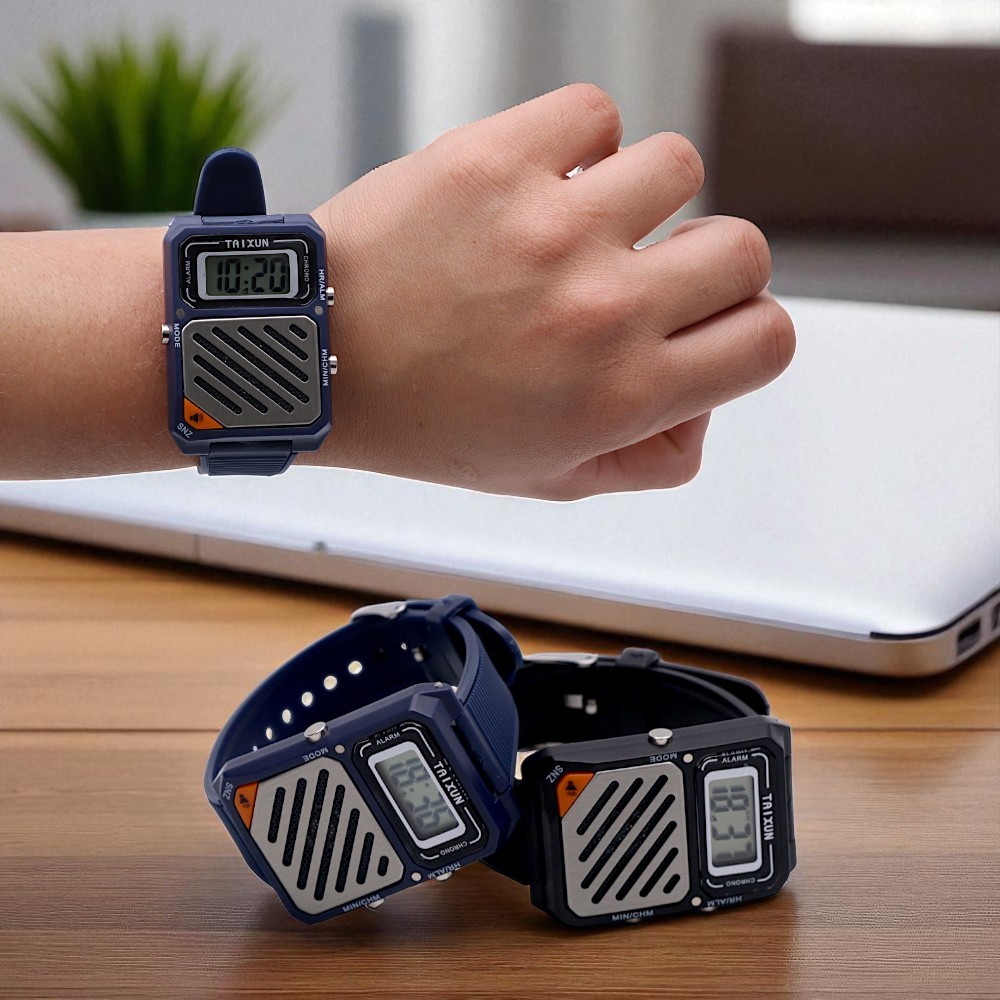 Relógio Digital Falante para Deficiente Visual e Idoso Talking Watch Taixun