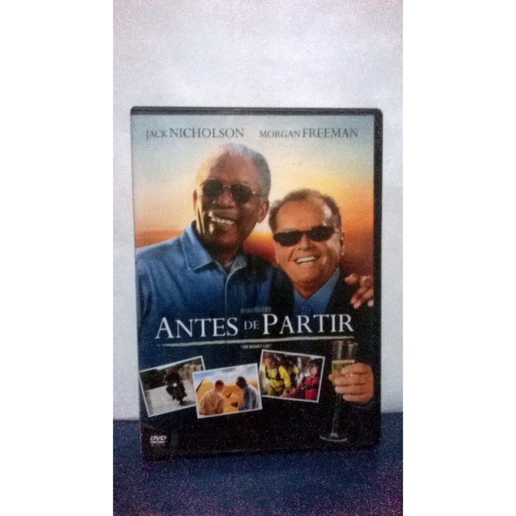 Antes de Partir - Jack Nicholson, Morgan Freeman - DVD Original