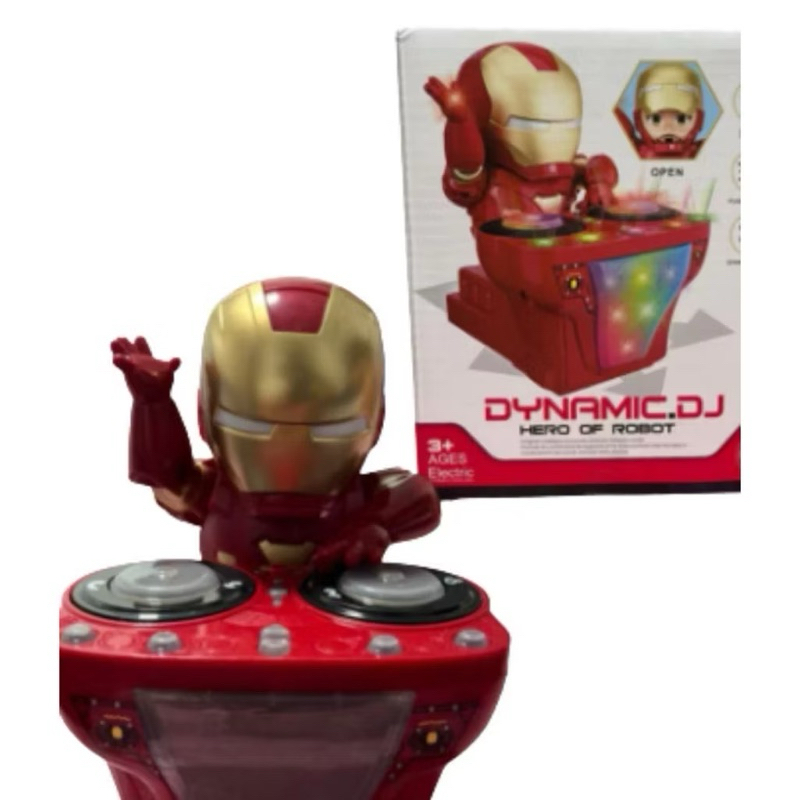 Brinquedo DJ Music Robot – Luzes e Sons Interativos