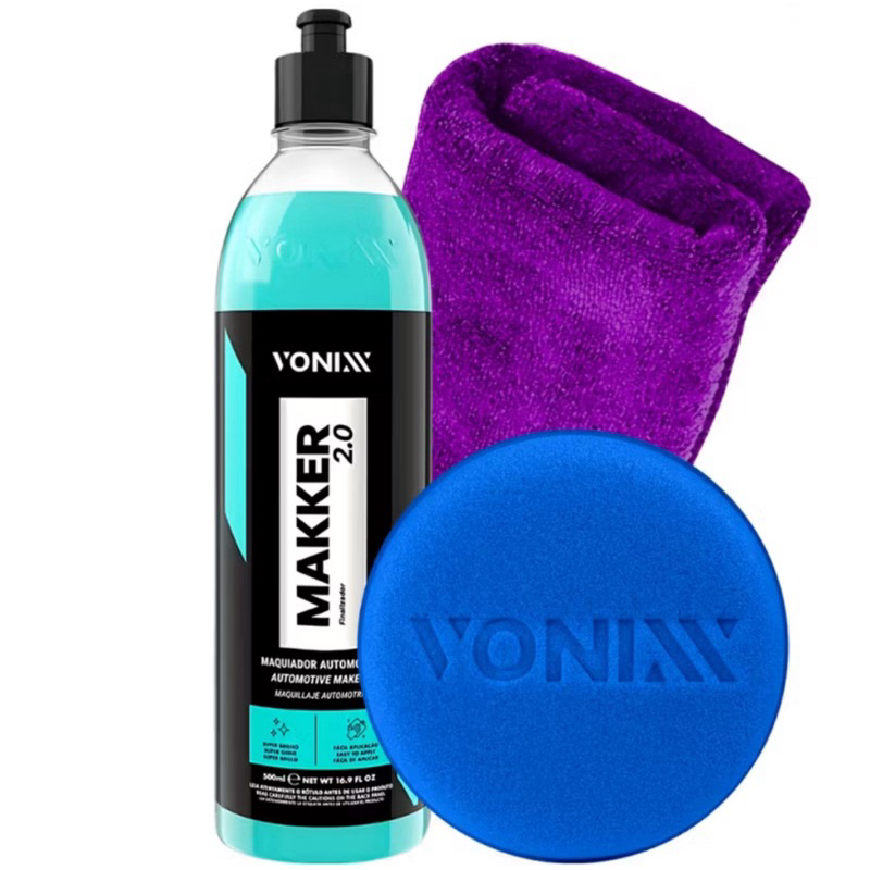 MAKKER MAQUIDOR AUTOMOTIVO RENOVADOR DE PINTURA 500ml VONIXX em Oferta na Shopee