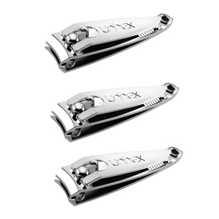 Kit 03 Cortador Unhas Original Unhex Com Lixa Aço Inox Para Mãos Adulto Infantil Bebê Envio Imediato em Oferta na Shopee