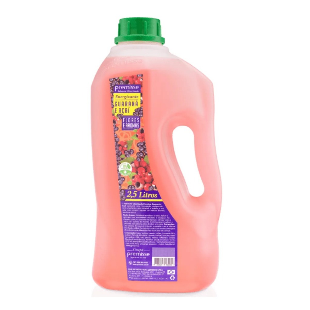 Sabonete Líquido Guaraná e Açaí 2,5L  Premisse em Oferta na Shopee