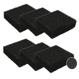 Kit Extra 6 Esponjas Filtrantes de Carvão Ativado Exclusivo para Fonte Bebedouro Gato é Vida® em Oferta na Shopee