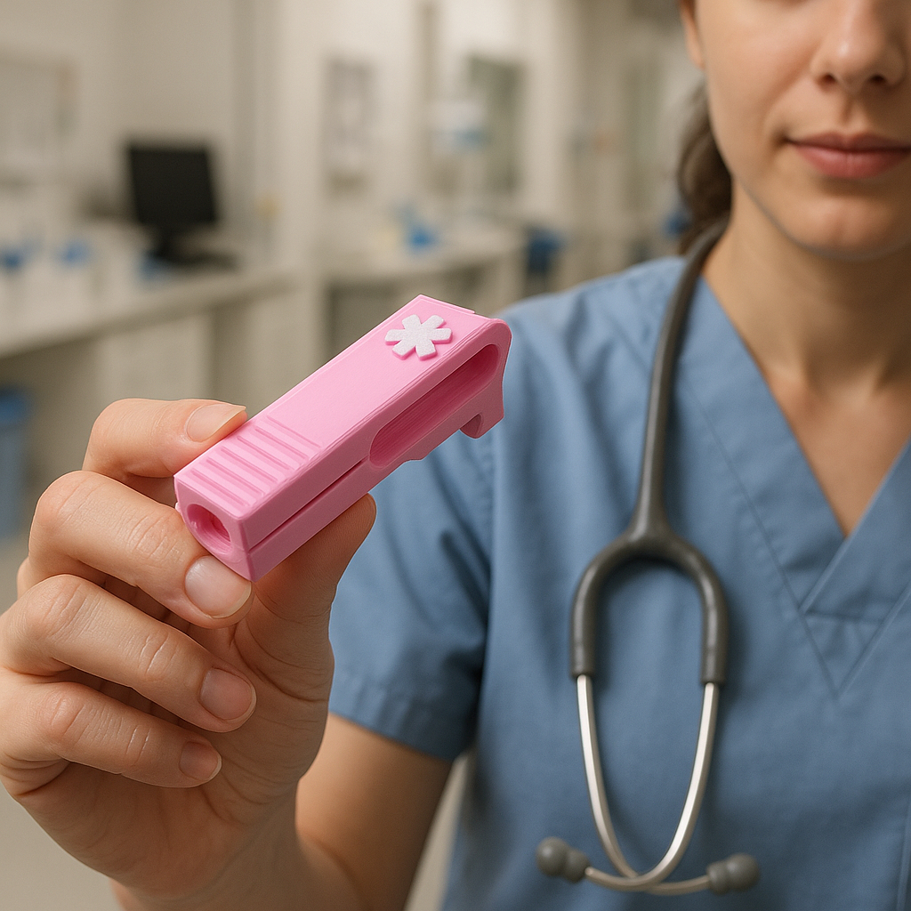 Quebra Ampolas Com Abridor De Frascos Multidoses saude, enfermagem farmacia hospital UNITARIO em Oferta na Shopee