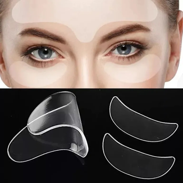 Adesivo Pad Anti-idade Rugas Facial P/ Testa Rosto Silicone