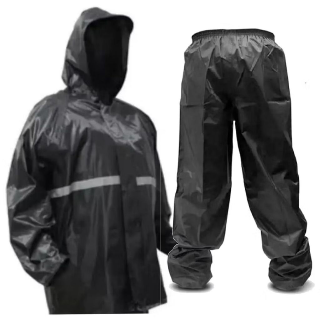 Capa De Chuva Motoqueiro Motoboy Moto Conjunto Impermeável Ciclista Refletiva Tam Universal
