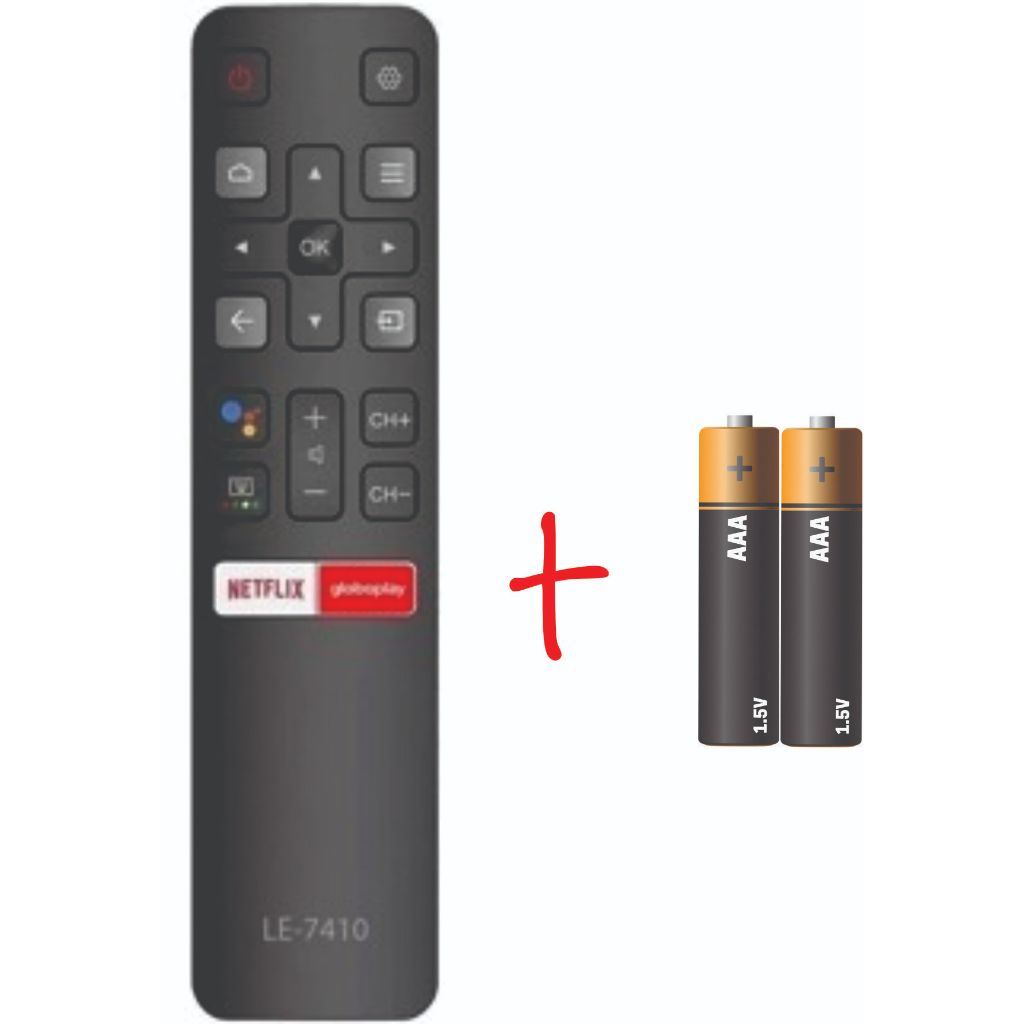 Controle Para Tv  Tcl Smart 4K 32s6500s 40s6500fs 43s6500fs em Oferta na Shopee