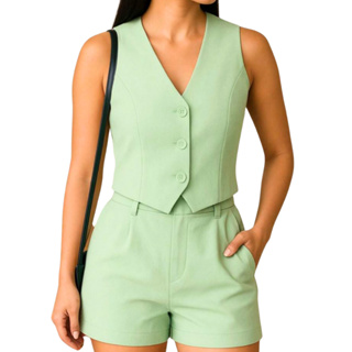 Conjunto Alfaiataria Feminino Social - Luxo Tendência Verão Casual Trabalho Festa em Oferta na Shopee