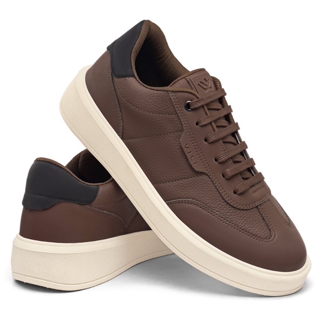 tênis masculino VILI Urban sapatênis casual couro