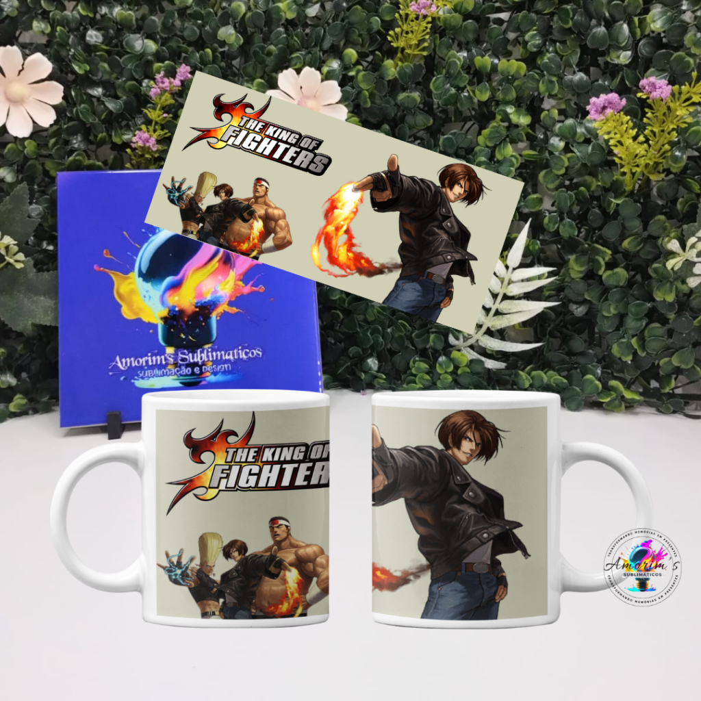 Caneca Personalizada The King Of Fighters Kyo Kusanagi