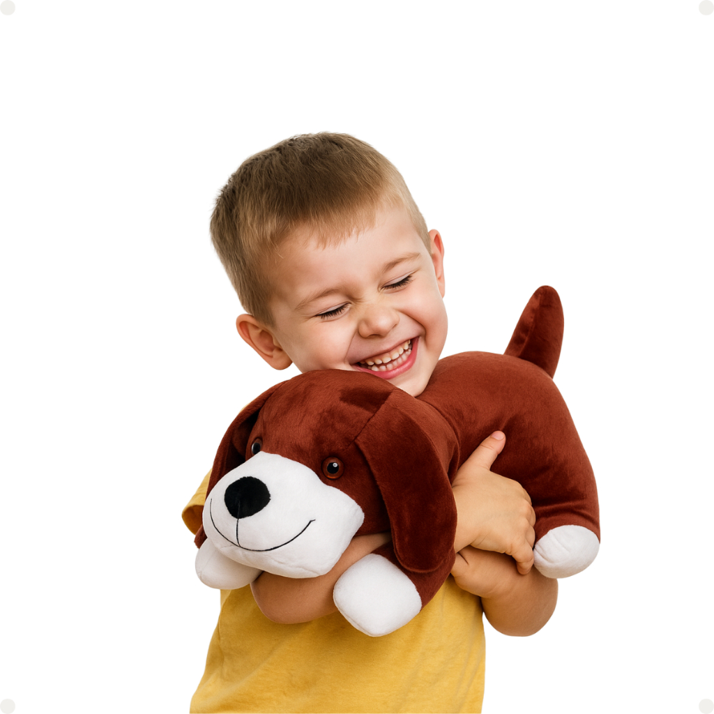 Pelúcia Em Formato De Cachorro Decoração Infantil Doguinho em Oferta na Shopee