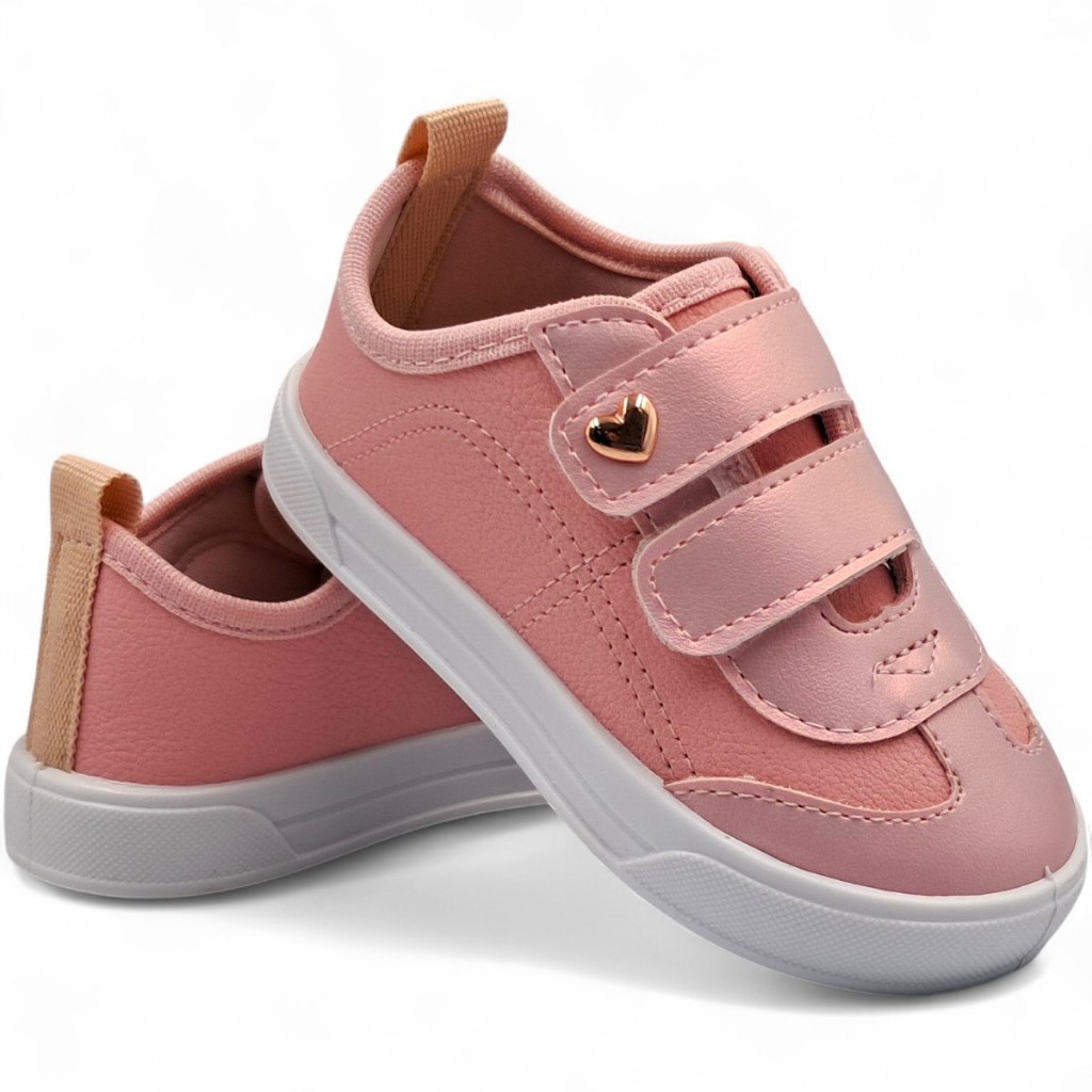 Tenis Calçado de Bebe Infantil Feminina Pimpolho