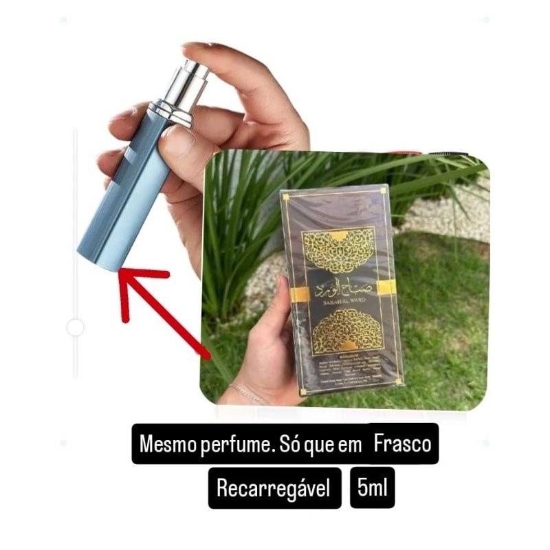 arabic perfume feminino Sabah Al Ward 5ml