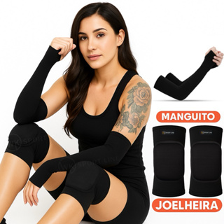 manguito + Joelheira Vôlei Clássica Original wk em Oferta na Shopee