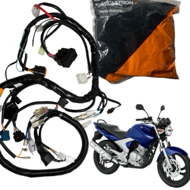 CHICOTE Fiação Principal Completa Yamaha Ys FAZER 250 2007 e 2008 Magnetron