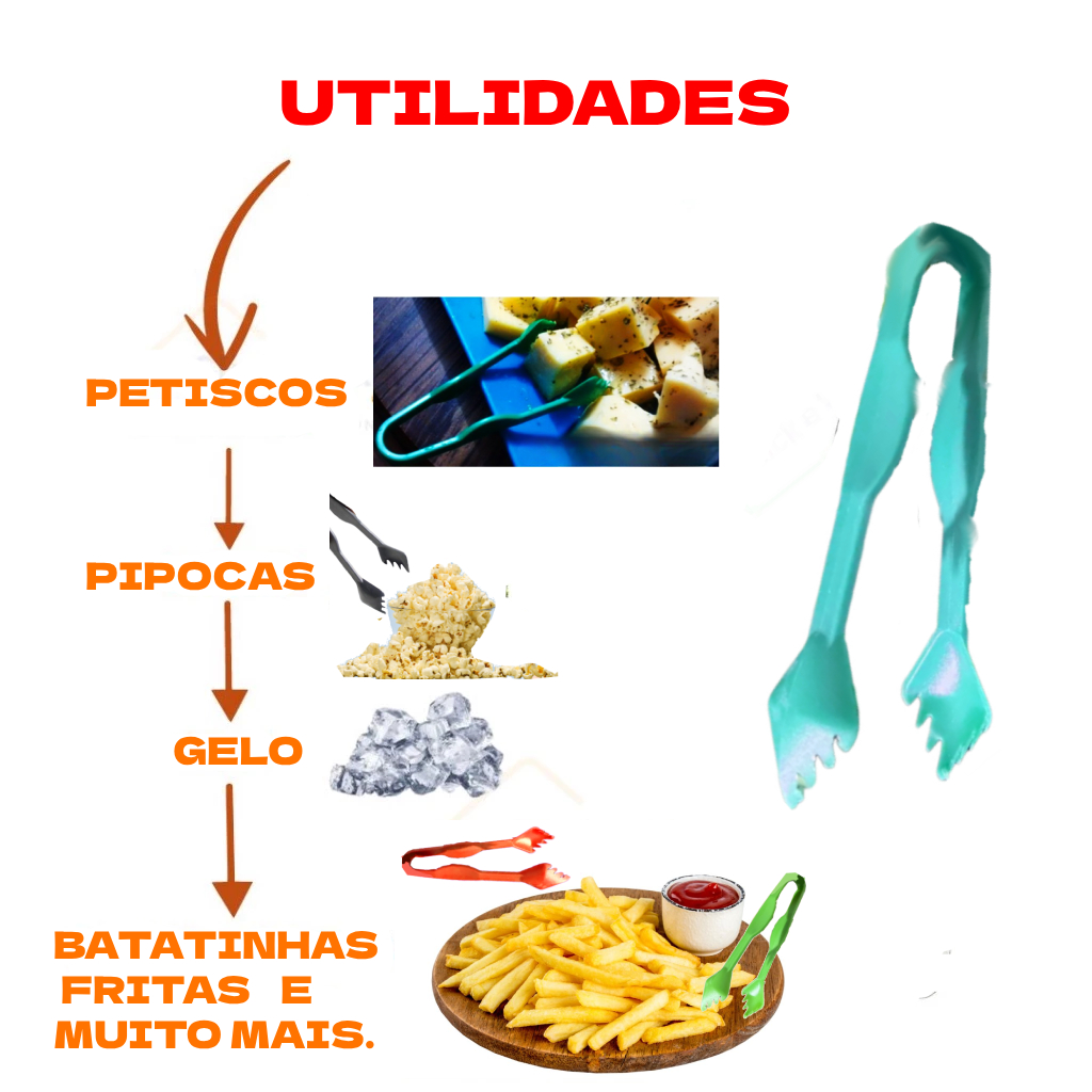 Pinça Infantil Pedagógica - Desenvolve A Coordenação Motora Fina E Preensão 10 Unidades