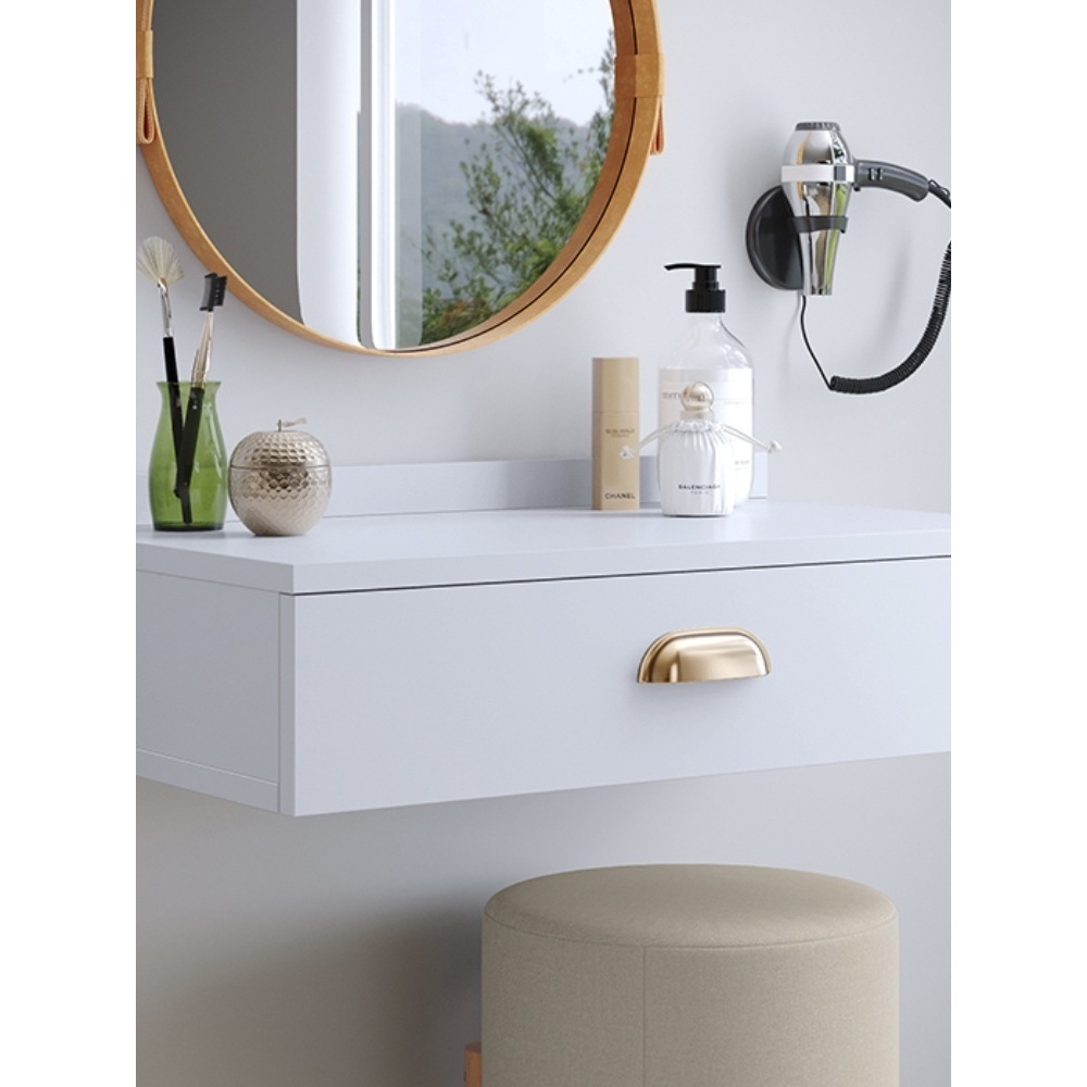 Penteadeira com Gaveta 60CM   Console Camarim Com Corrediças Metálicas com Puxador em Oferta na Shopee