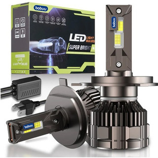 Par de Farol Ultra Led Lâmpada Carro Led Lâmpadas De Farol Kit de H4 H7 H11 HB3 HB4 6500K 500W 70000LM