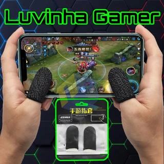 Luva De Dedo Gamer Pra Jogar Free Fire Competitivo Semi-pro