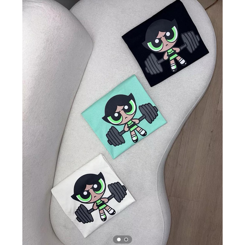 Blusa meninas super poderosas docinho Feminina Algodão T-shirt Estilosa Camiseta Tendencia Blogueira lançamento promoção