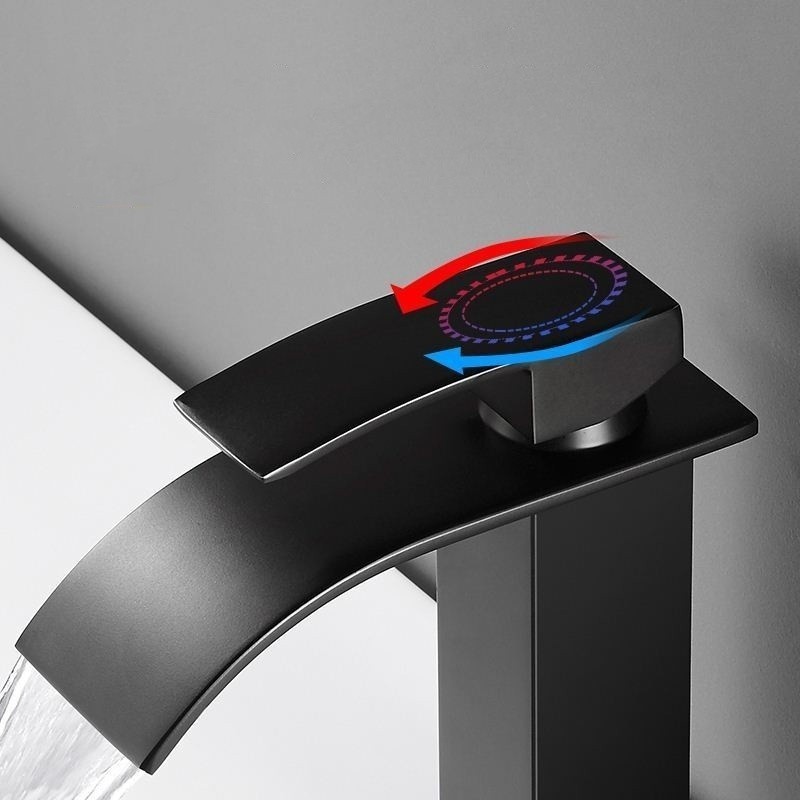 Torneira Banheiro Cuba Alta Cascata Inox Bancada Metal Acabamento Brilhante