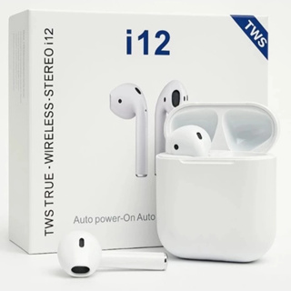 Fone Intra-Auricular Sem Fio Bluetooth i12 Tws MingStore em Oferta na Shopee