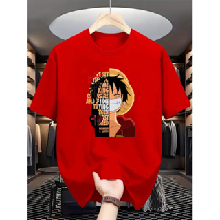 Camiseta One Piece Anime Blusa infantil e Adulto Moda Geek 100% Algodão Envio imediato em Oferta na Shopee