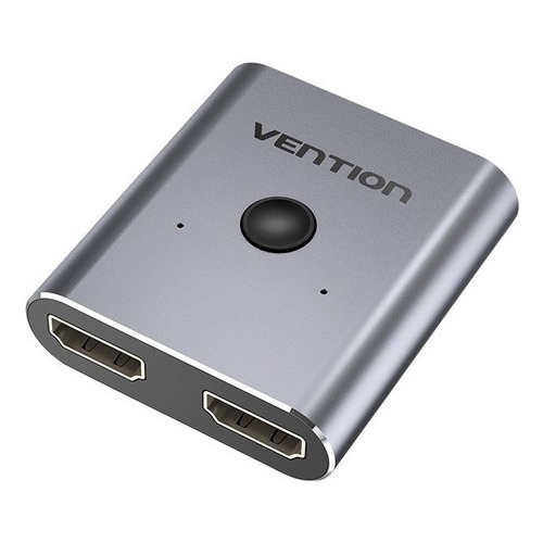 Vention - Switch HDMI 2 Portas Bidirecional 4K@60Hz 3D Plug & Play