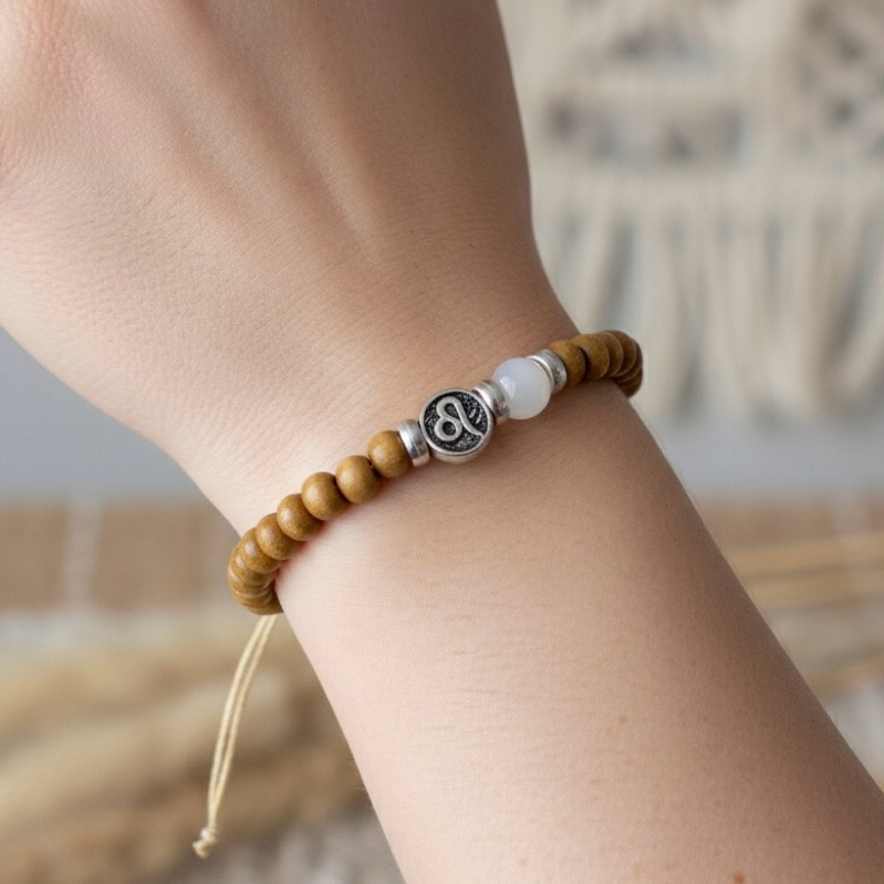 Imagem Pulseira dos Signos • Pedras Naturais de Cada Signo • Artesanal Ajustável