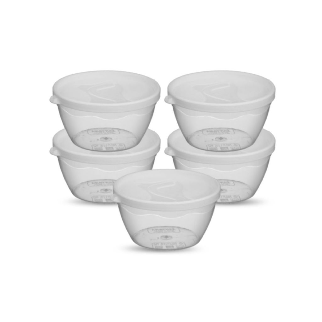 Potes Pequenos Mini 130 Ml Tampa Conjunto 10 Unid Hermético Transparente com Tampa